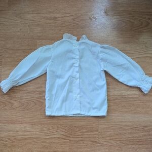 Charming Kids White Button-Down Shirt